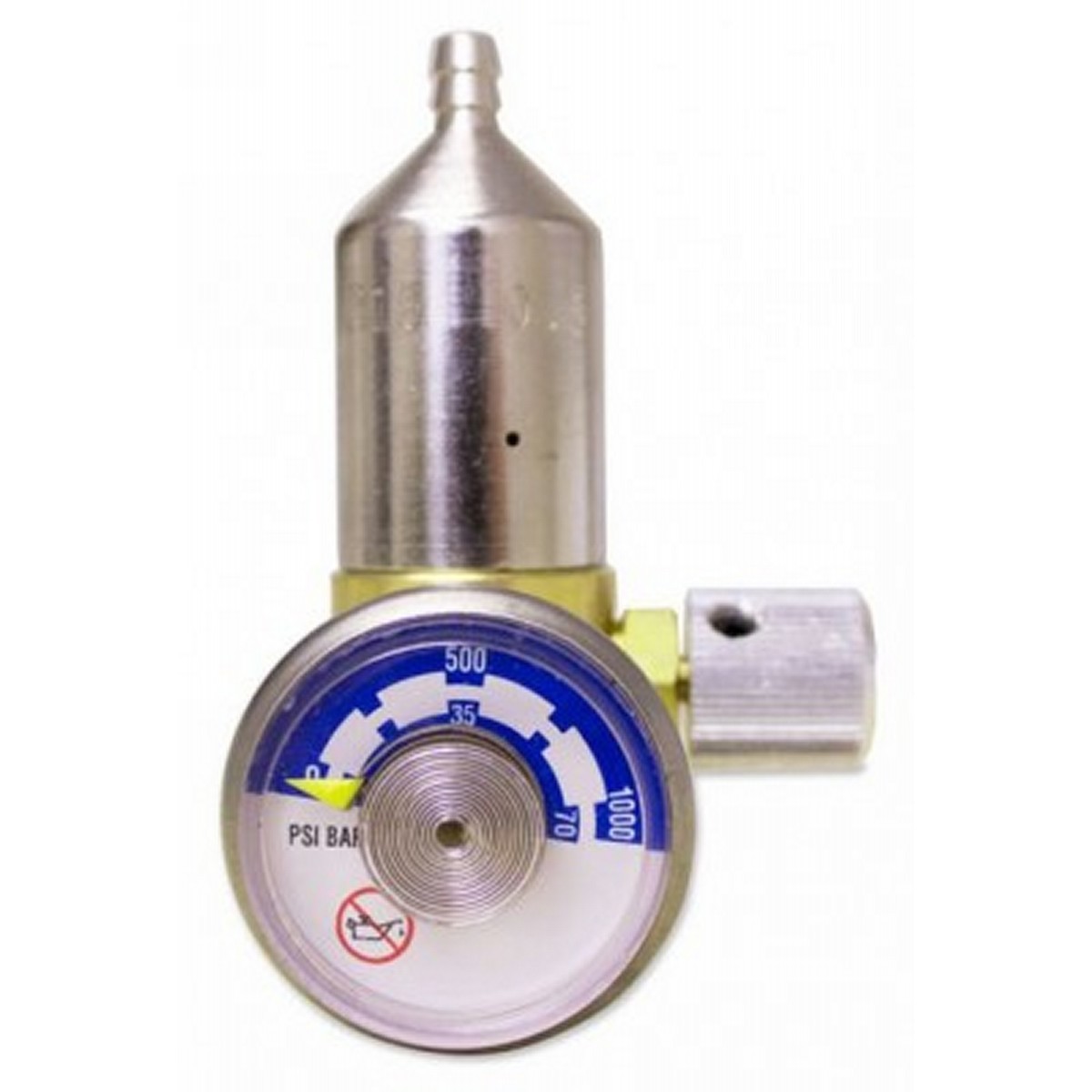 BW Technologies by Honeywell .5 LPM Stainless Steel Calibration Gas Regulator For Calibration Gases