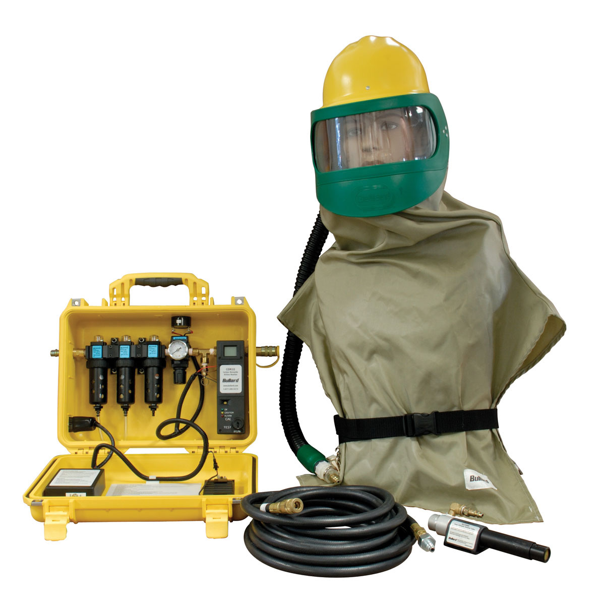 Bullard® 15 CFM Air Filtration Box Supplied Air Respirator Bullard® 15 CFM Air Filtration Box Supplied Air Respirator
