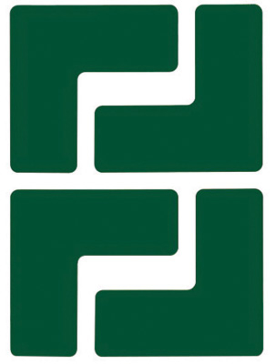 Brady 2 Green .008 Polyester ToughStripe B514 Floor M BRD104431 for sale online at autumn supply