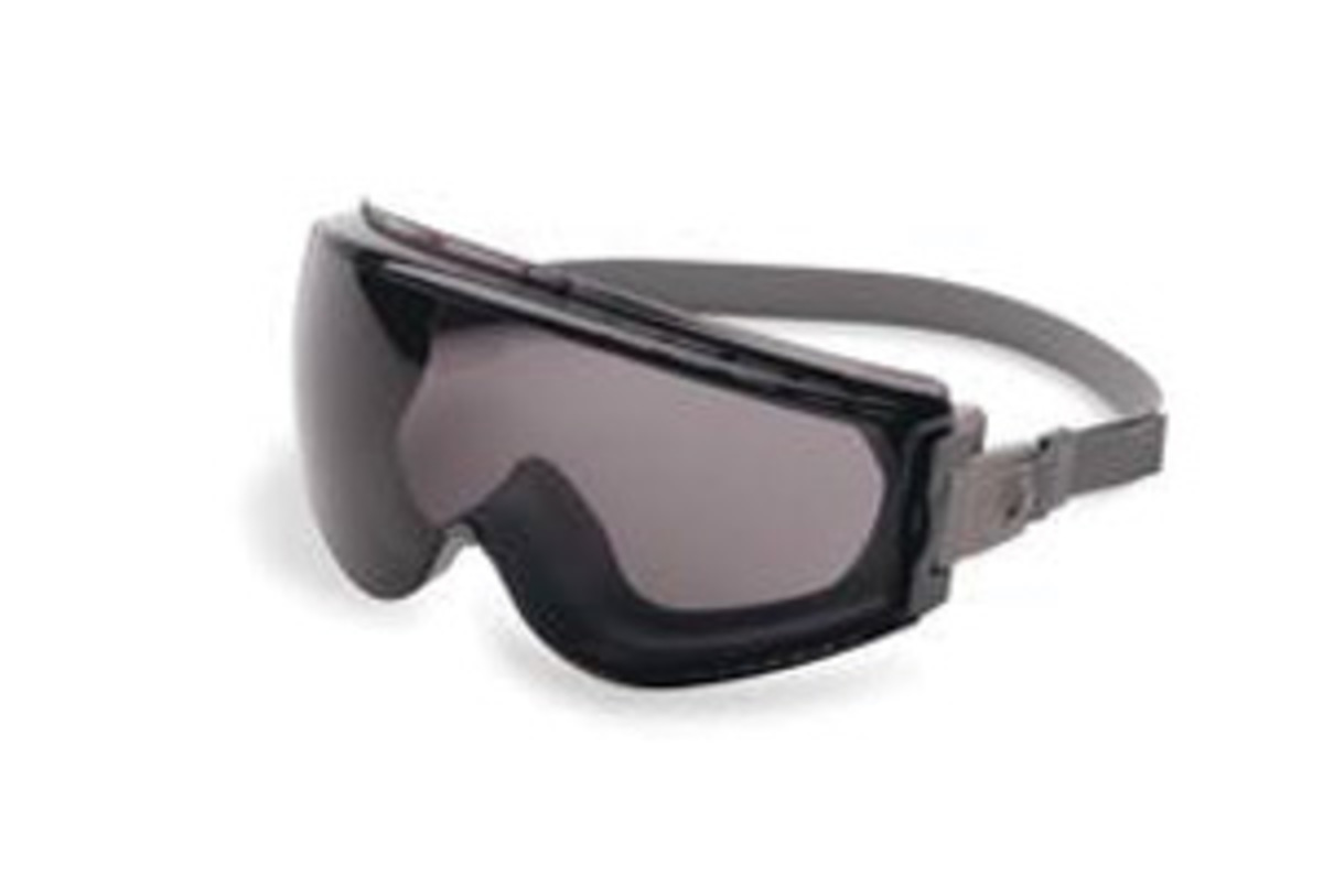 Honeywell Uvex Stealth® Indirect Vent Chemical Splash Impact Goggles With Gray Low Profile Frame And Gray HydroShield® Anti-Fog