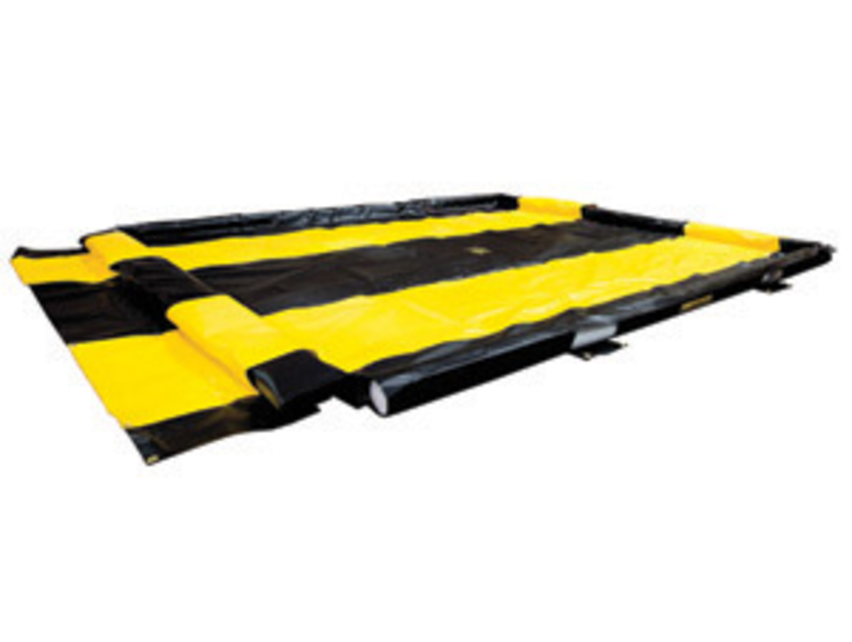 Justrite 10 X 11 X 4 Washdown QuickBerm Black PVC Coa JTR28576 for sale online at autumn supply
