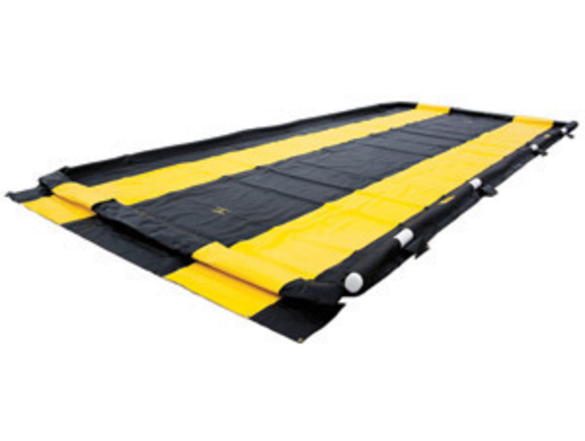 Justrite 14 X 54 X 4 Washdown QuickBerm Black PVC Coa JTR28581 for sale online at autumn supply