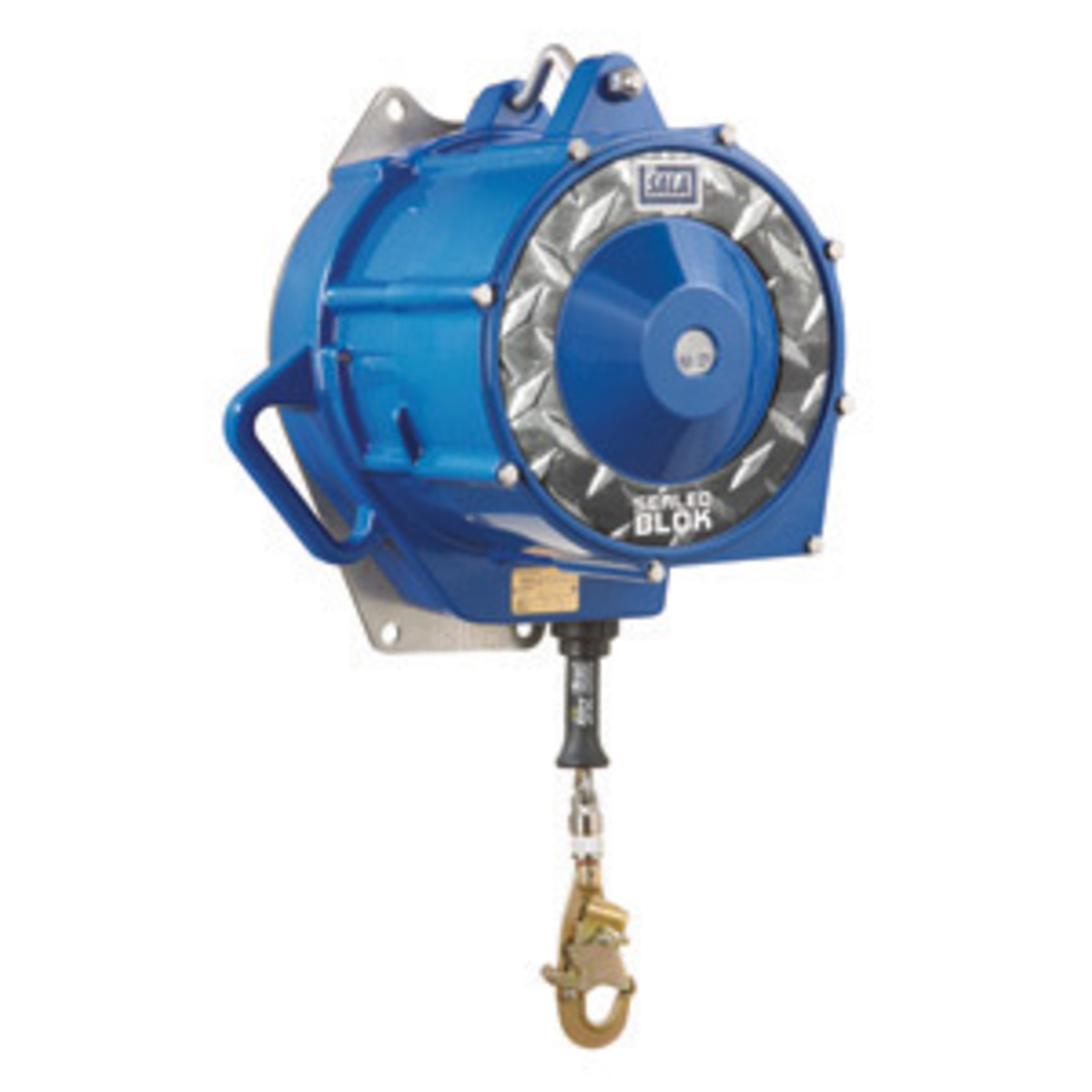 3M™ DBI-SALA® 175' Sealed-Blok™ Self Retracting Lifeline With Galvanized Steel Wire Rope, Swivel Snap Hook, Anchorage Carabiner, 3M™ DBI-SALA® 175' Sealed-Blok™ Self Retracting Lifeline With Galvanized Steel Wire Rope, Swivel Snap Hook, Anchorage Carabiner,