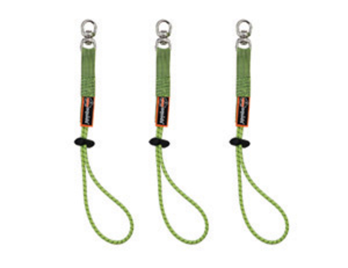 Ergodyne Lime Nylon Squids 3713 Tool Attachments E5719765 for sale online at autumn supply