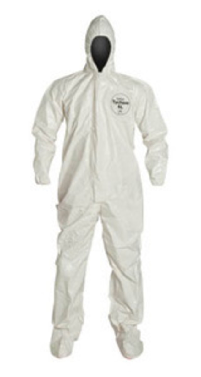 DuPont Size 2X White Tychem 4000 12 mil Saranex 23PTy DPPSL122TWH2X00 for sale online at autumn supply