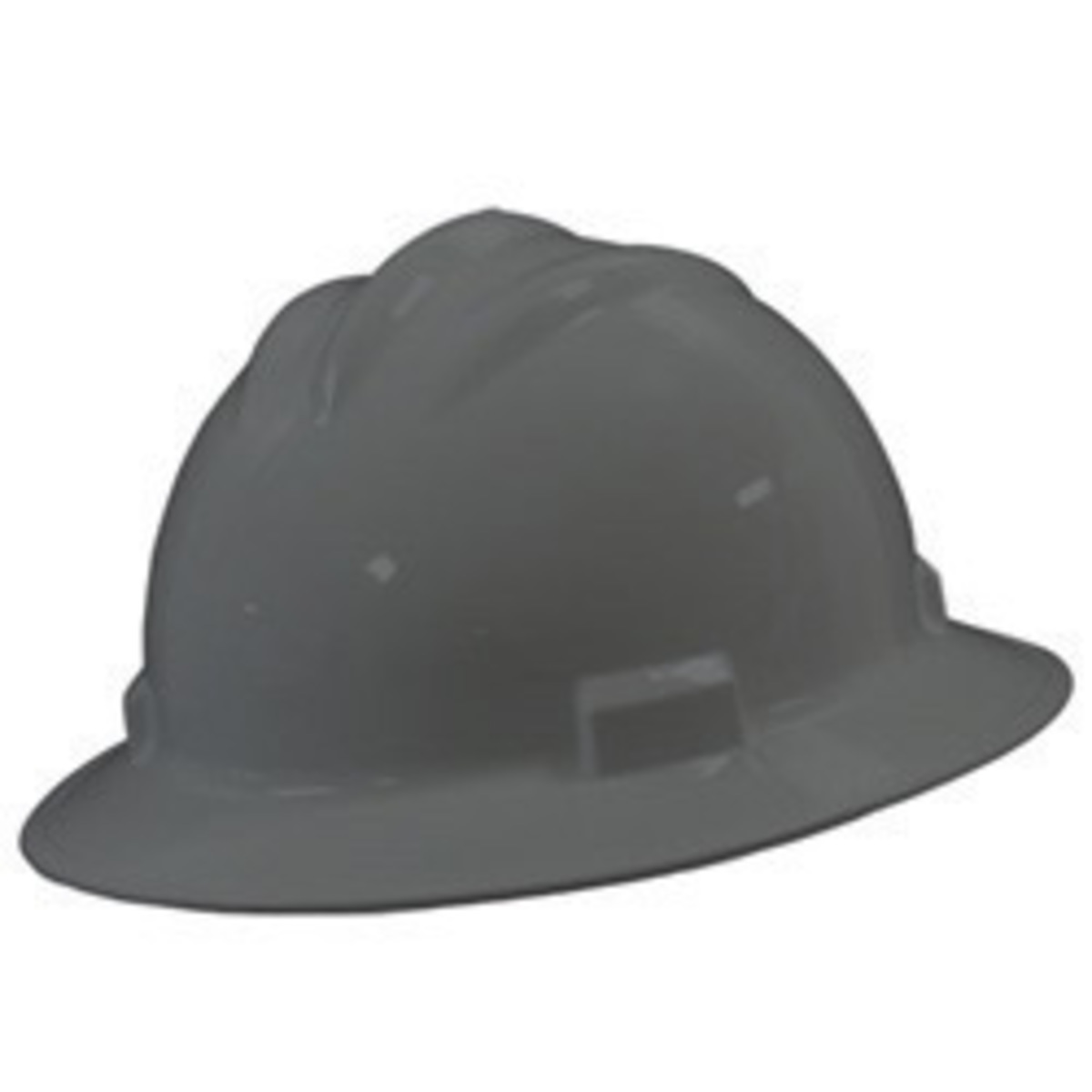 Bullard® Gray HDPE Full Brim Hard Hat With 4 Point Ratchet/Ratchet Suspension