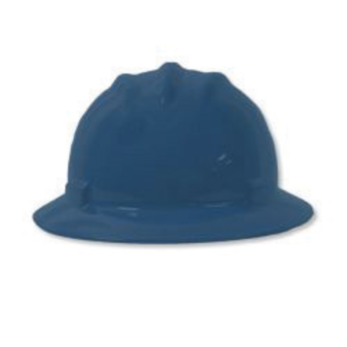 Bullard® Blue HDPE Full Brim Hard Hat With Ratchet/4 Point Ratchet Suspension