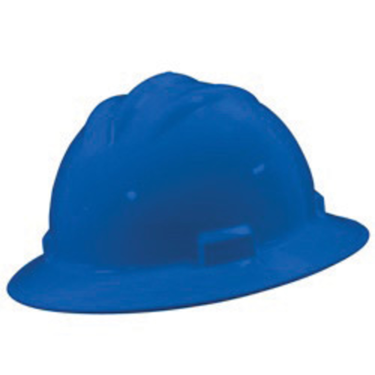 Bullard® Blue HDPE Full Brim Hard Hat With Ratchet/4 Point Ratchet Suspension