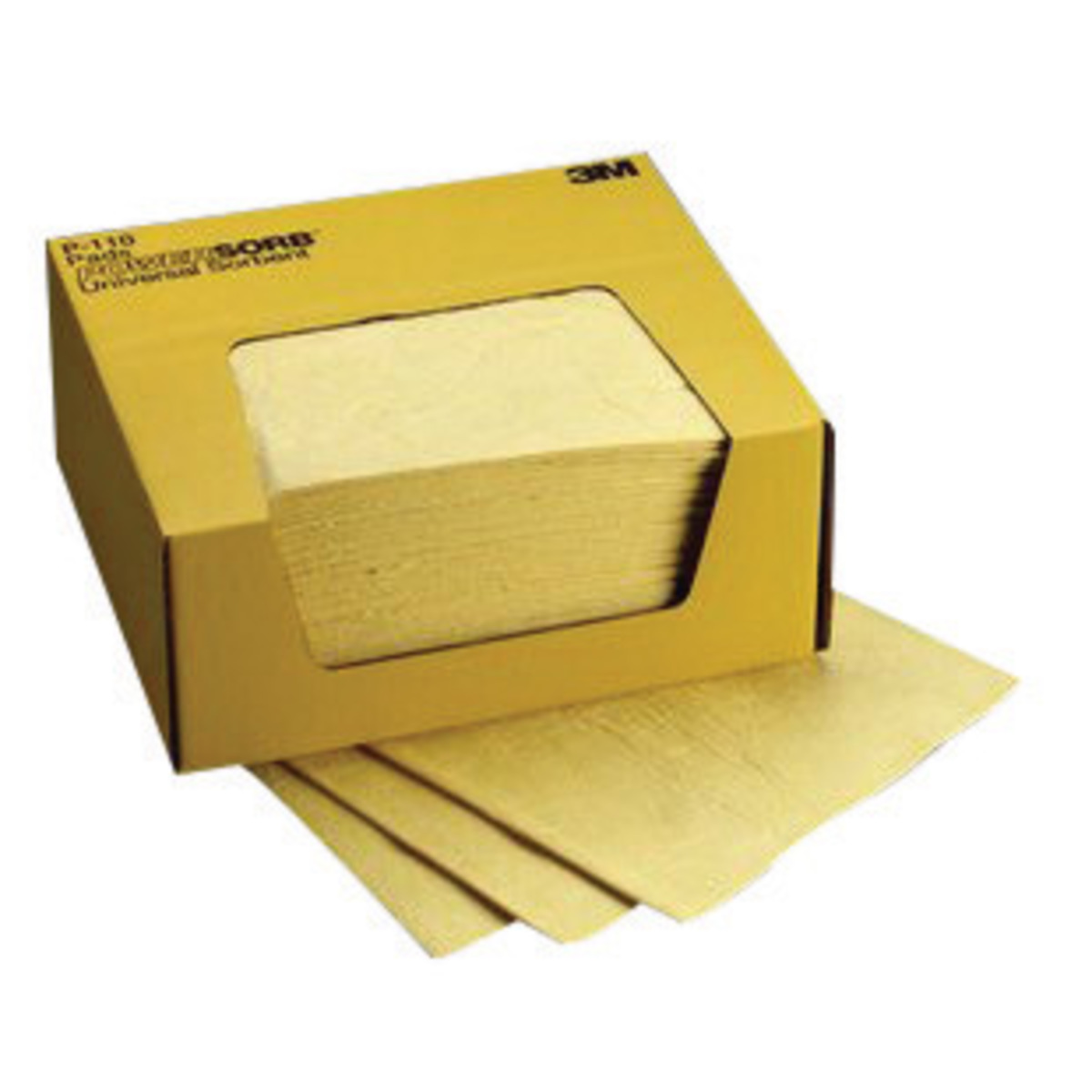 3M 11 X 13 Yellow PolyesterPolypropylene Sorbent Pad 3MRP-110 for sale online at autumn supply