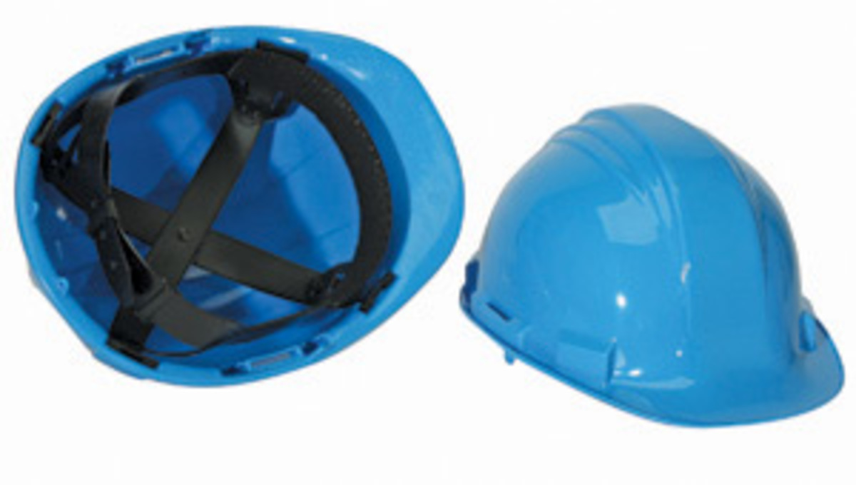 Honeywell Sky Blue North® Peak A59 HDPE Cap Style Hard Hat With 4 Point Pinlock Suspension