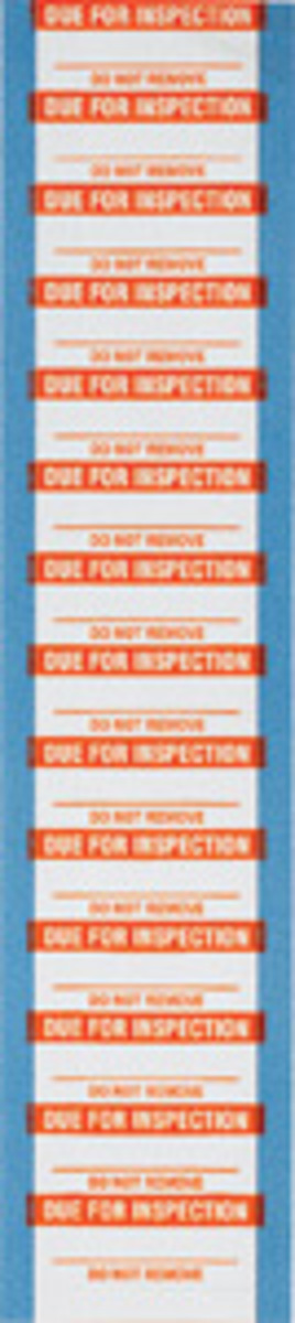 Brady 58 X 1 12 OrangeWhite Coated Fabric Vinyl Label BRDWO-20 for sale online at autumn supply