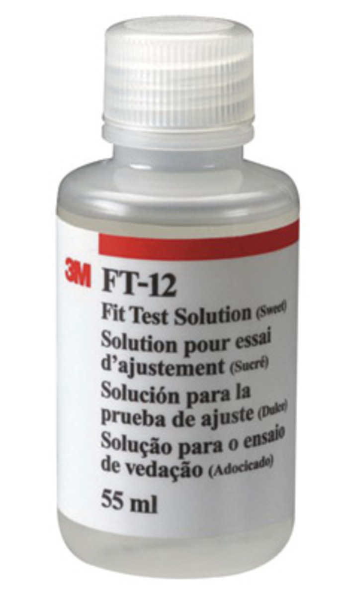 3M™ 55 mL Sweet Replacement Fit Test Solution For 3M™ Any Particulate or Gas/Vapor Respirator (For Use With 3M™ FT-10 Qualitativ