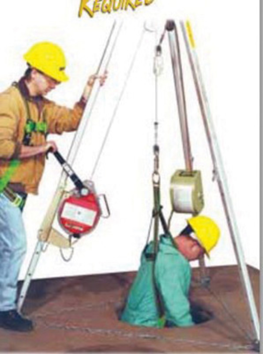 Honeywell Miller® Confined Space Retrieval System With MightEvac Hoist, MightyLite Self-Retracting Lifeline And Emergency Retrie
