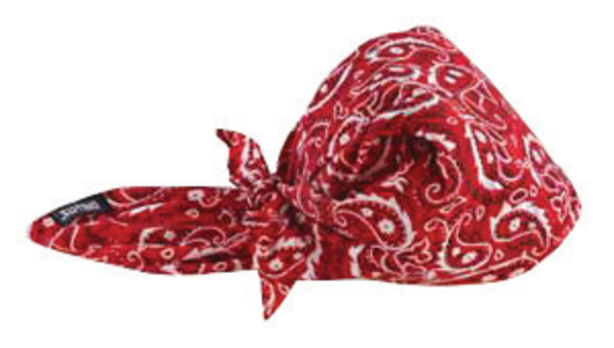 Ergodyne Red Western ChillIts 6710CT CottonPVA Evapor E5712583 for sale online at autumn supply