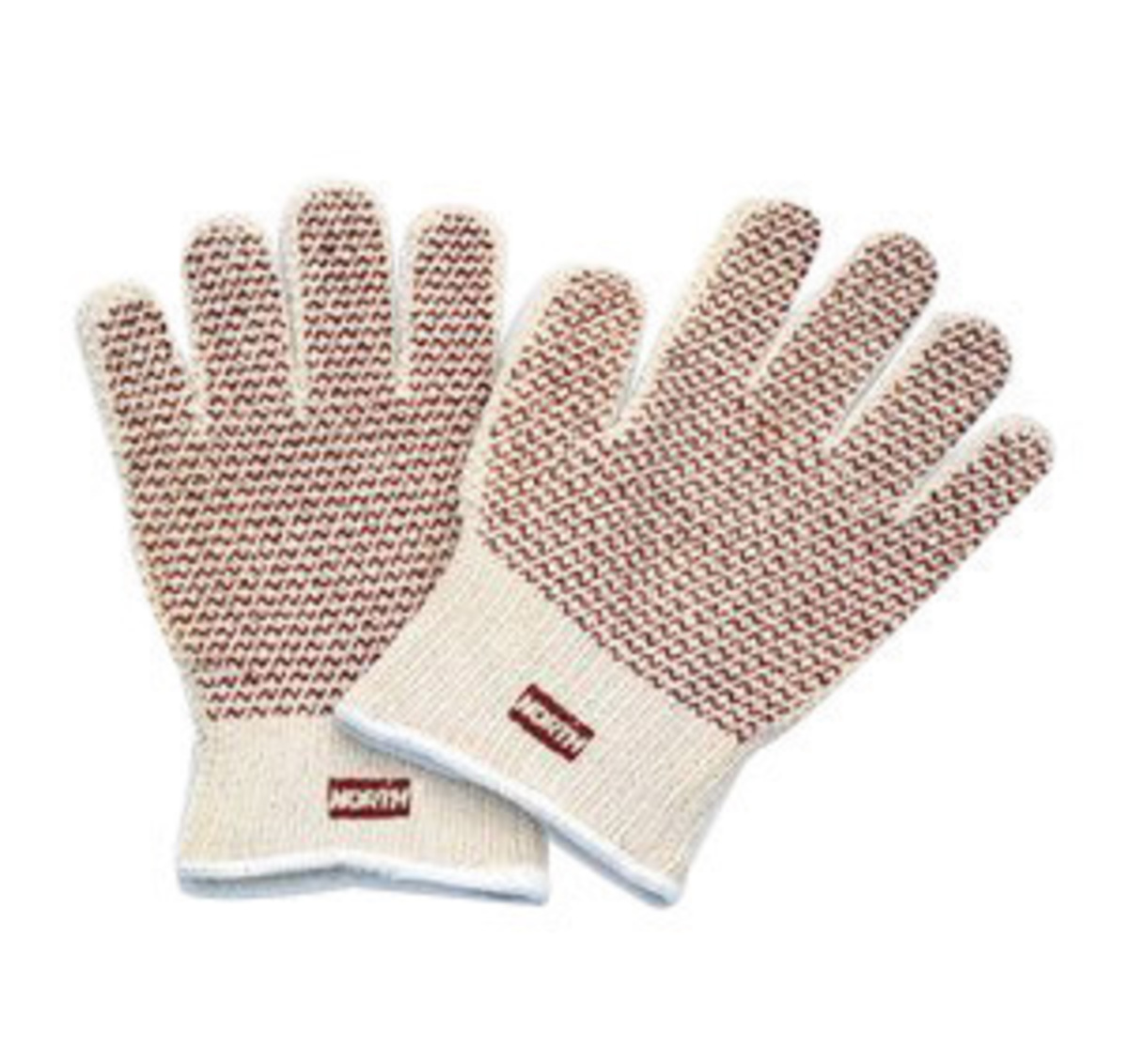 Honeywell White 10 Gauge Cotton Hot Mill Gloves With Knit Wrist