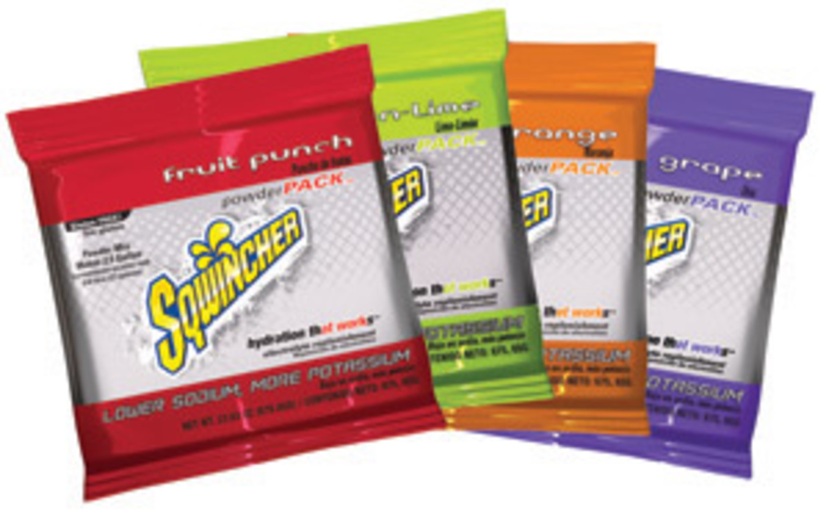 Sqwincher® 9.53 Ounce Assorted Flavors Powder Pack Powder Mix Package Electrolyte Drink