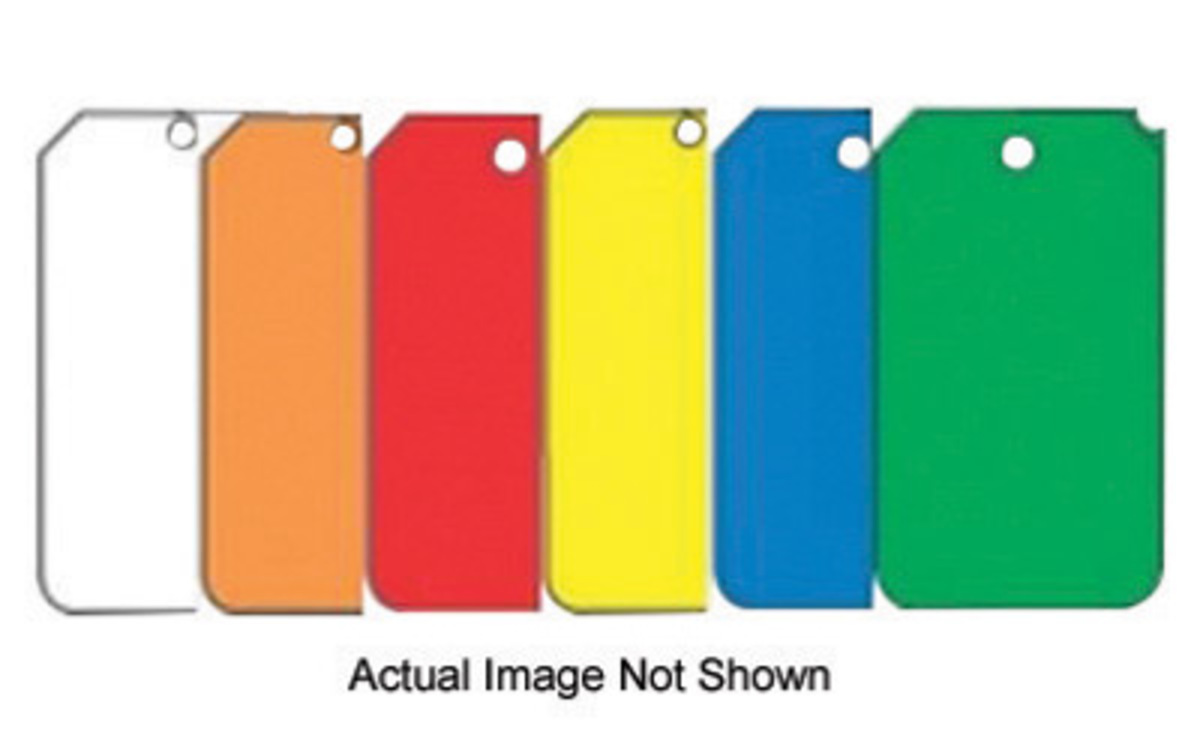 Accuform Signs Yellow RPPlastic SelfLaminating Blank A81MDT524LPP for sale online at autumn supply