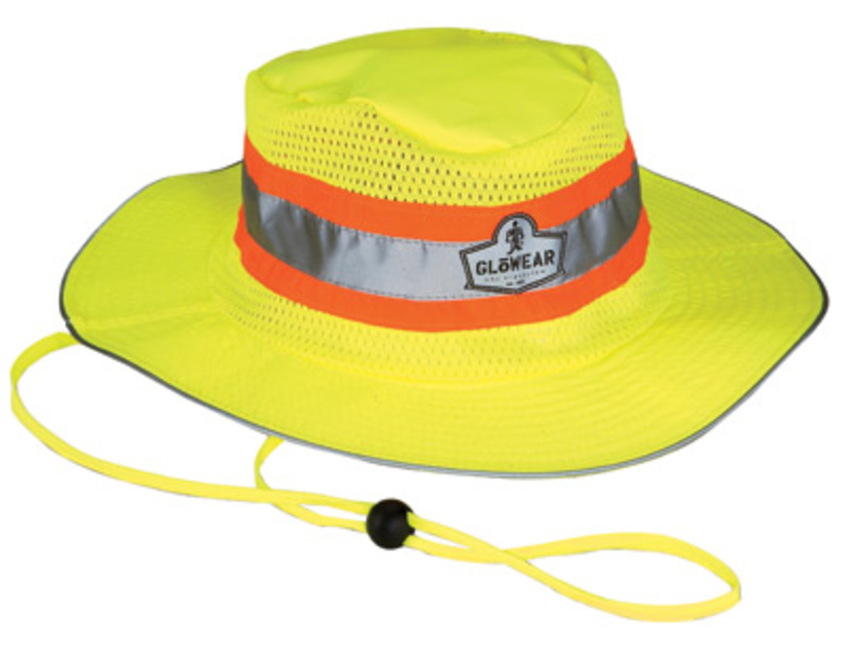 Ergodyne Small/Medium Lime Glowear® 8935 Polyester Cap