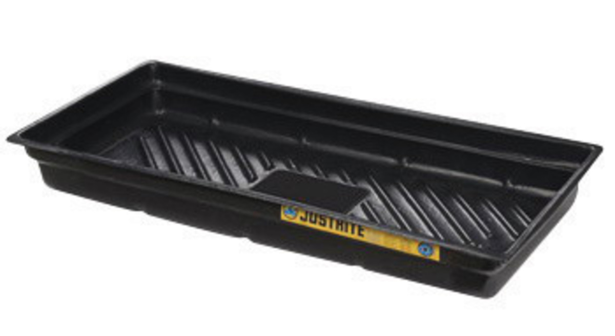 Justrite 38 X 26 X 4 78 EcoPolyBlend Black Polyethyle JTR28716 for sale online at autumn supply