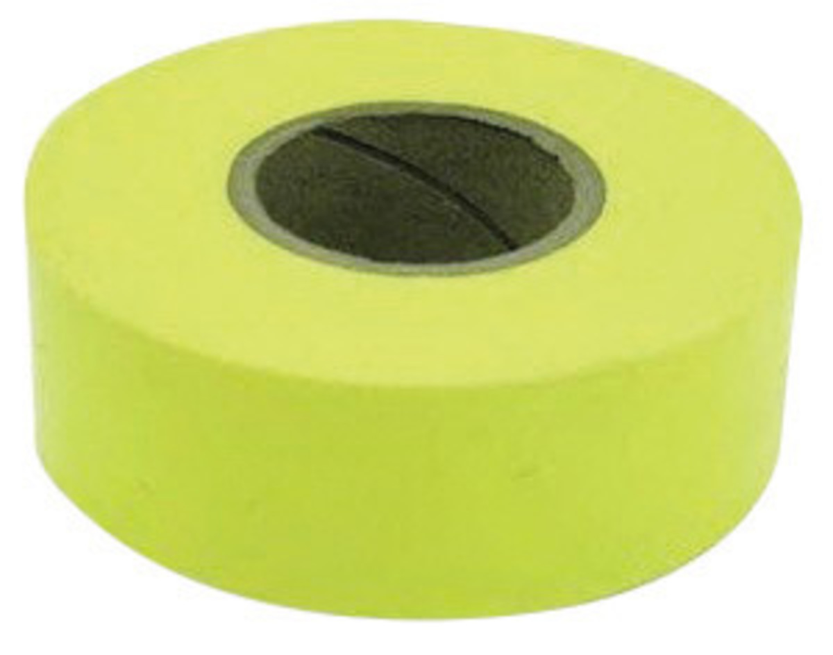 Mutual Industries 1 316 X 50 Yd Lime PVC Flagging Tape MUT160011381875 for sale online at autumn supply