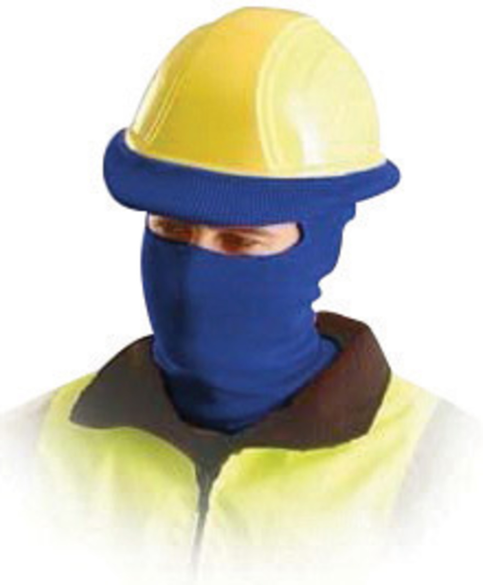 OccuNomix Navy Blue 100% Polyester Hot Rods® Classic Full Face Balaclava Style Tube Liner