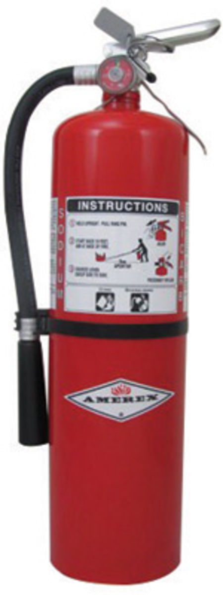 Amerex® 10 Pound Stored Pressure Regular Dry Chemical 60-B:C Fire Extinguisher For Class B And C Fires With Anodized Aluminum Va Amerex® 10 Pound Stored Pressure Regular Dry Chemical 60-B:C Fire Extinguisher For Class B And C Fires With Anodized Aluminum Va