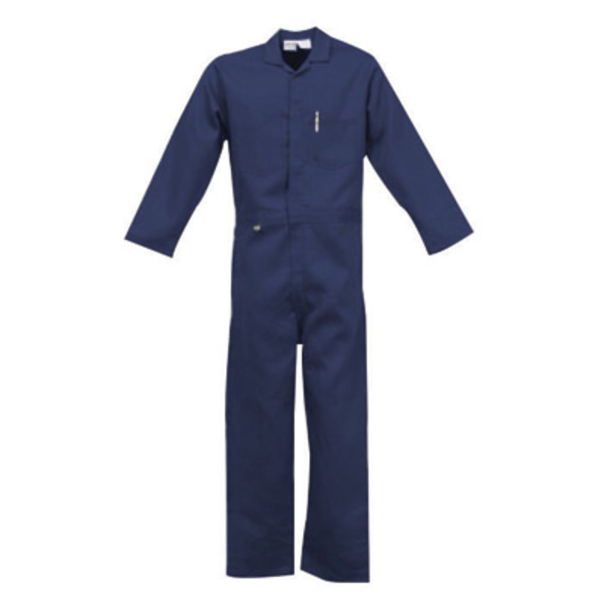 Stanco Safety Products™ Large Navy Blue Indura® UltraSoft® Arc Rated Flame Resistant Coveralls With Front Zipper Closure
