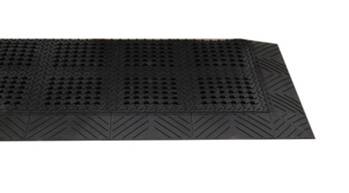 Superior Manufacturing 30 X 96 Black PVC NoTrax Diamo S57620S3096BL for sale online at autumn supply