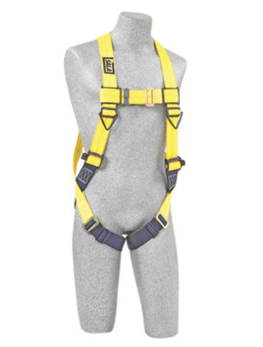 3M™ DBI-SALA® X-Large Delta™ No-Tangle™ Full Body/Vest Style Harness With Back D-Ring And Pass-Thru Leg Strap Buckle