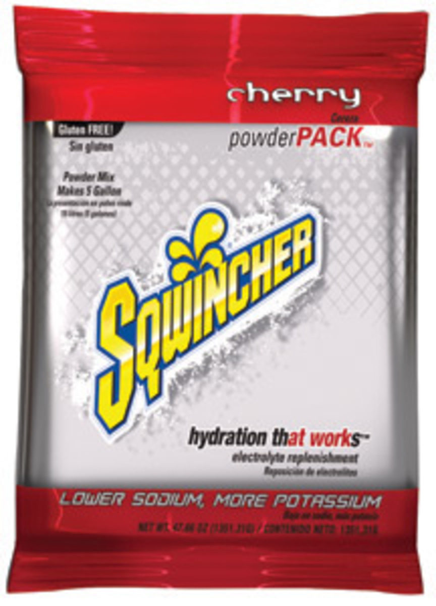 Sqwincher 47.66 Ounce Cherry Flavor Powder Pack Powde KPG159016401 for sale online at autumn supply
