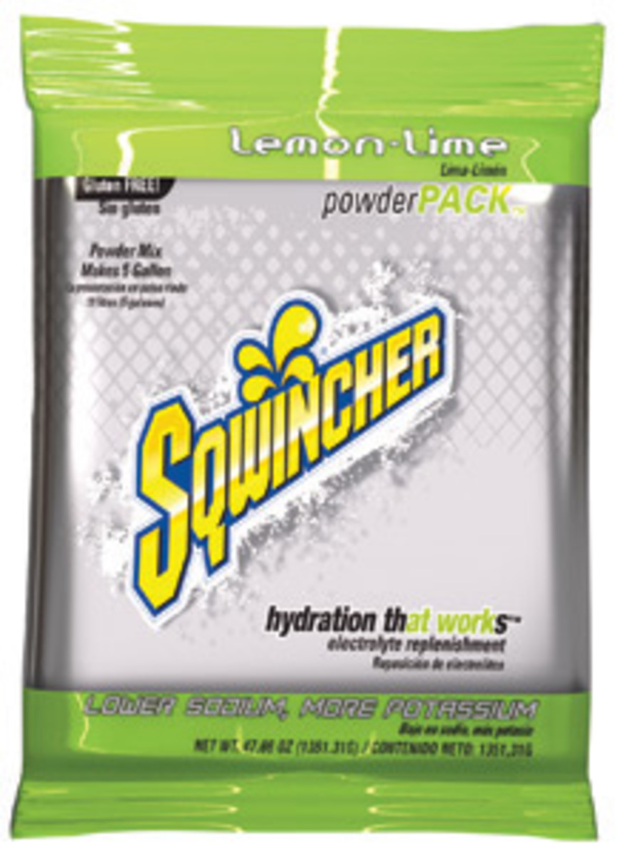 Sqwincher® 47.66 Ounce Lemon Lime Flavor Powder Pack Powder Mix Package Electrolyte Drink