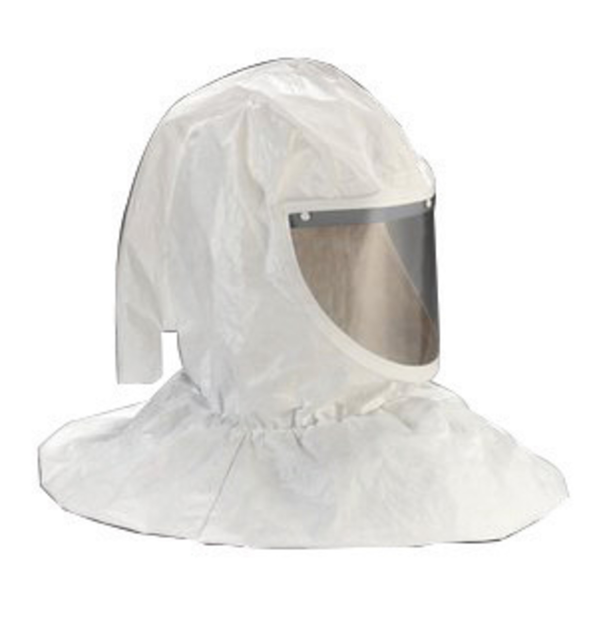 3M™ Standard Tychem® QC H-Series White Hood Assembly With Collar And Hard Hat (Includes (2) Hood, (2) Faceshield Cover, (1) Hats 3M™ Standard Tychem® QC H-Series White Hood Assembly With Collar And Hard Hat (Includes (2) Hood, (2) Faceshield Cover, (1) Hats