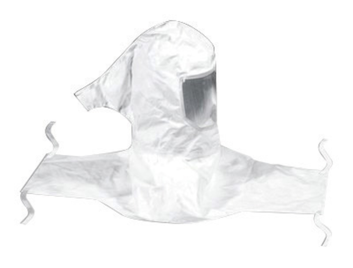 3M™ Standard Tychem® SL H-Series White Sealed Seam Hood With Collar (For Use With 3M™ H-611 And H-612 Hood Assemblies And Respir 3M™ Standard Tychem® SL H-Series White Sealed Seam Hood With Collar (For Use With 3M™ H-611 And H-612 Hood Assemblies And Respir