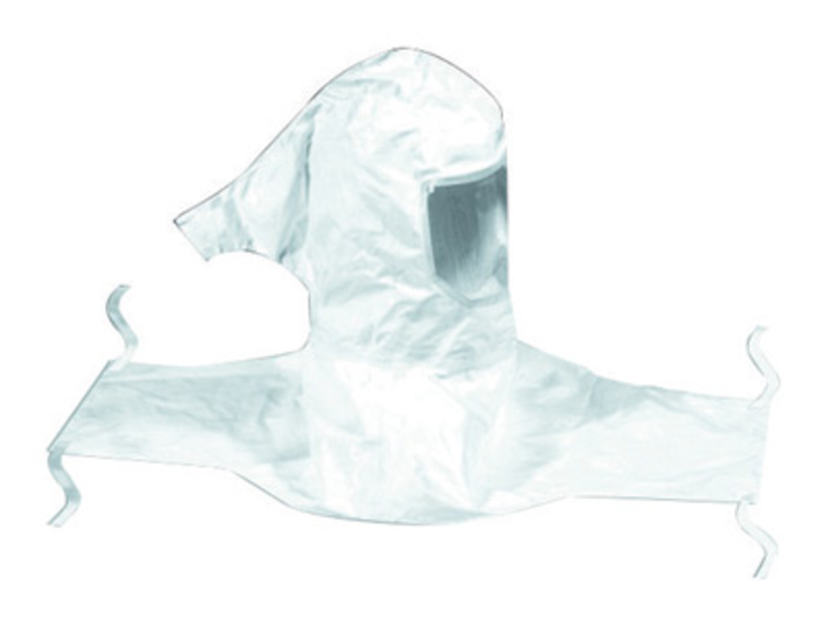 3M™ Tychem® SL Sealed Seam Hood Assembly With Collar And Cap Suspension (For Use With 3M™ Belt Mounted Powered Air Purifying Res 3M™ Tychem® SL Sealed Seam Hood Assembly With Collar And Cap Suspension (For Use With 3M™ Belt Mounted Powered Air Purifying Res