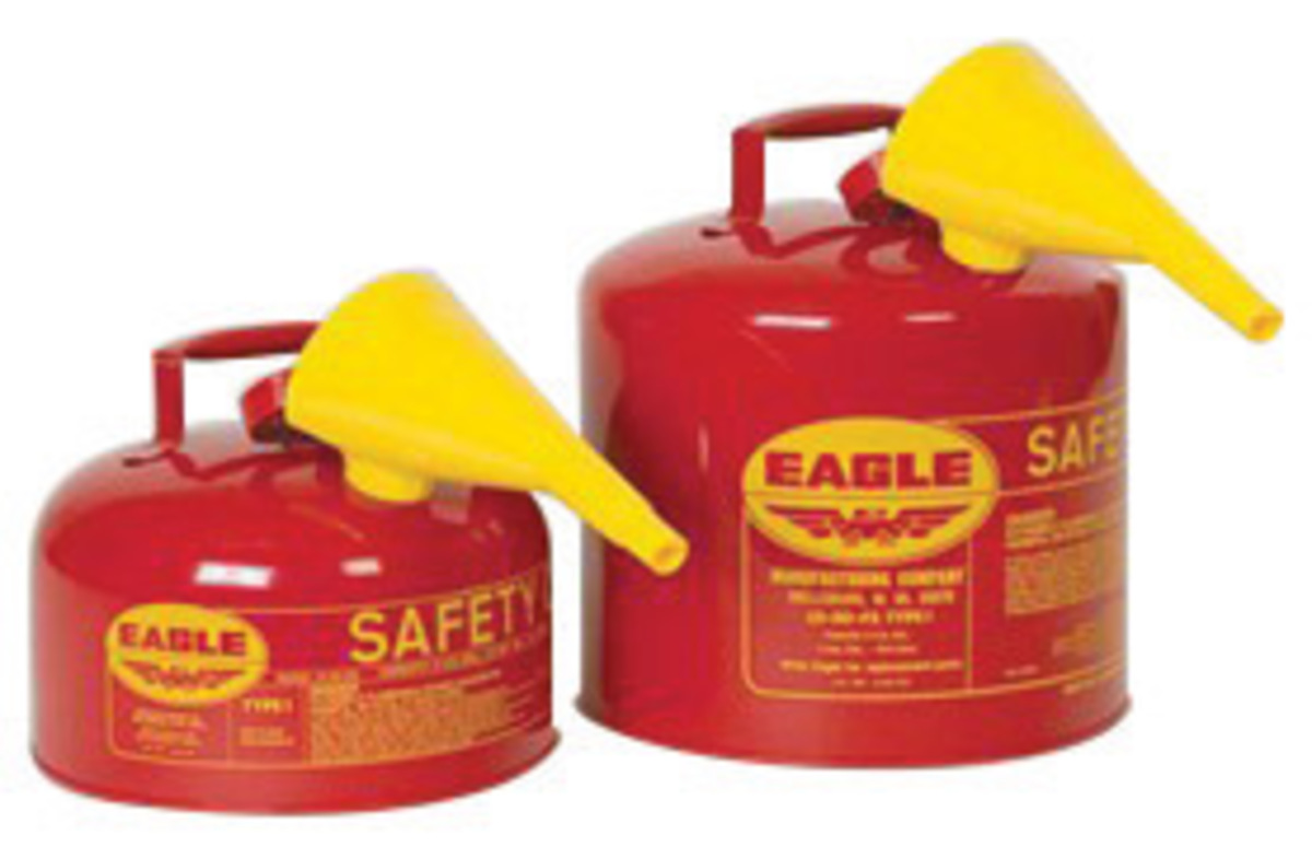 Eagle 2 Gallon Red 24 Gauge Galvanized Steel Type I S E42UI-20-FS for sale online at autumn supply