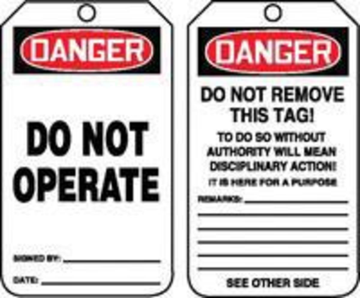 Accuform Signs 5 34 X 3 14 15 mils RPPlastic Accident A81MDT112PTP for sale online at autumn supply