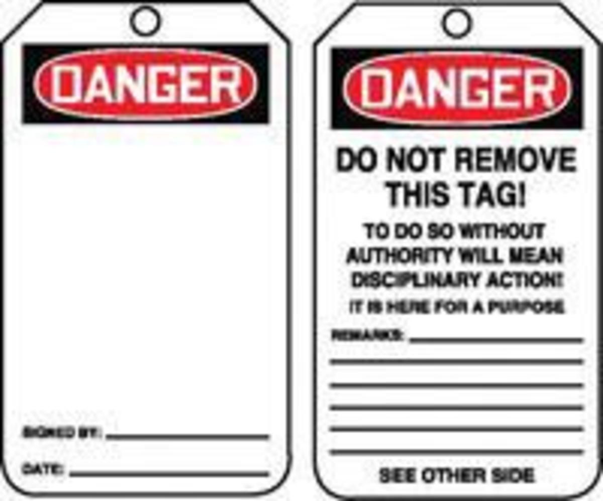 Accuform Signs 5 34 X 3 14 10 mils PFCardstock Accide A81MDT185CTP for sale online at autumn supply
