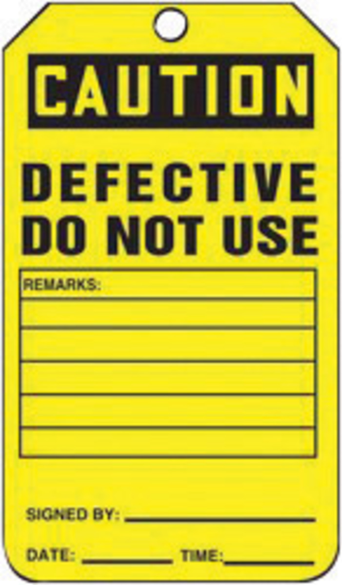 Accuform Signs 5 34 X 3 14 Black And Yellow 10 mil PF A81MDT623CTP for sale online at autumn supply