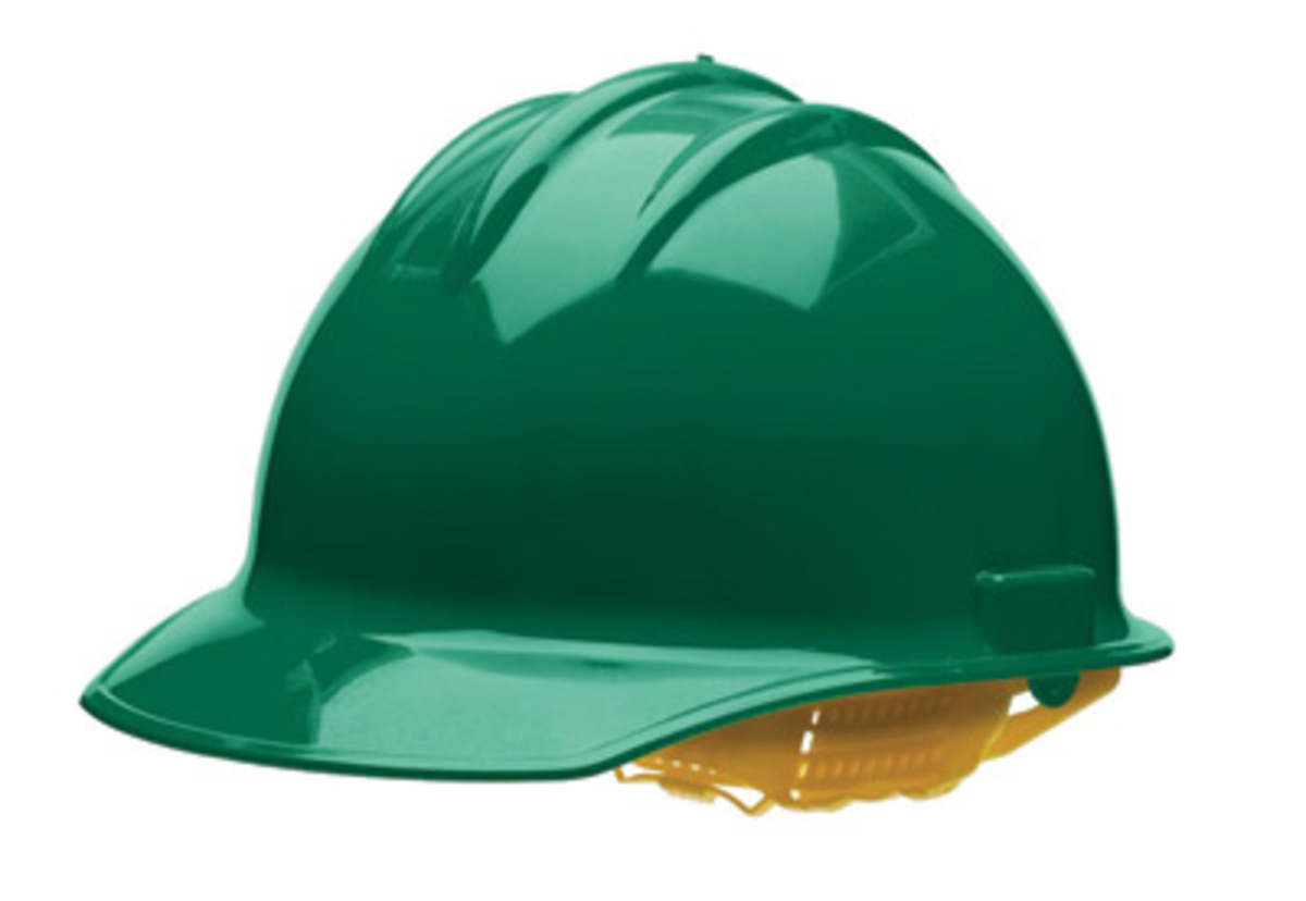 Bullard Green HDPE Cap Style Hard Hat With Ratchet6 P BUL30FGR for sale online at autumn supply