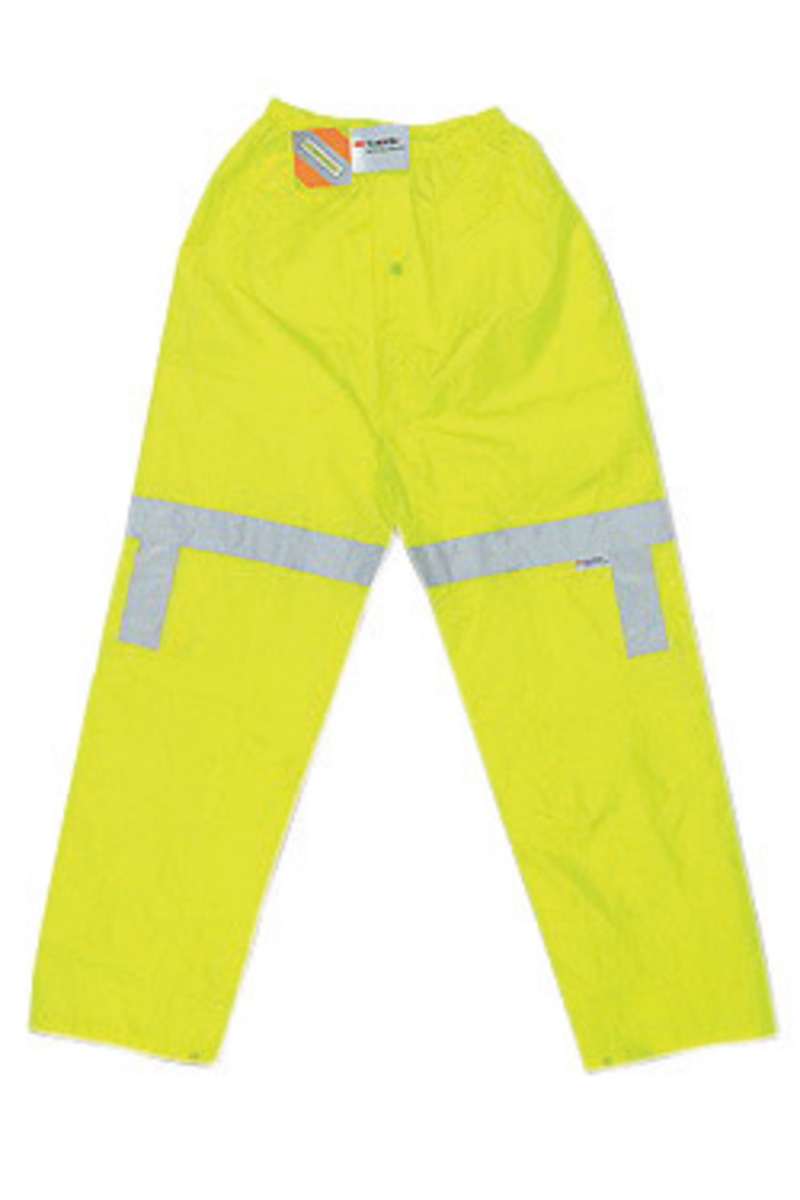 MCR Safety® Fluorescent Lime Luminator™ .16 mm Polyester And Polyurethane Jacket With Elastic Waist