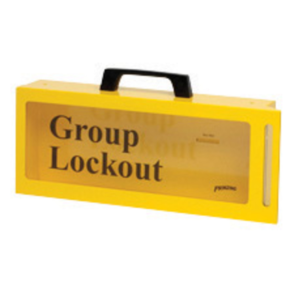 Brady® Yellow Steel Prinzing® Lock Box