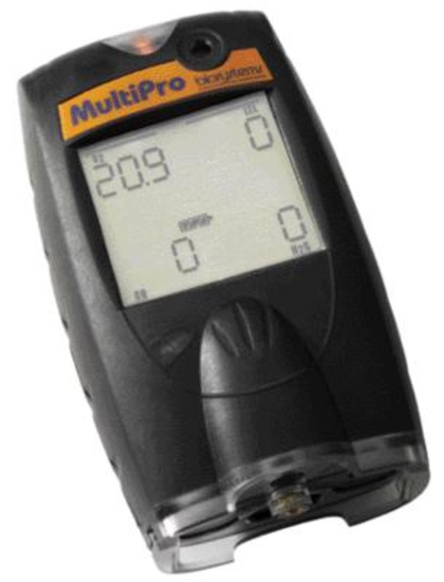 BW Technologies by Honeywell MultiPro™ Portable Combustible Gas, Hydrogen Sulfide And Oxygen Monitor BW Technologies by Honeywell MultiPro™ Portable Combustible Gas, Hydrogen Sulfide And Oxygen Monitor