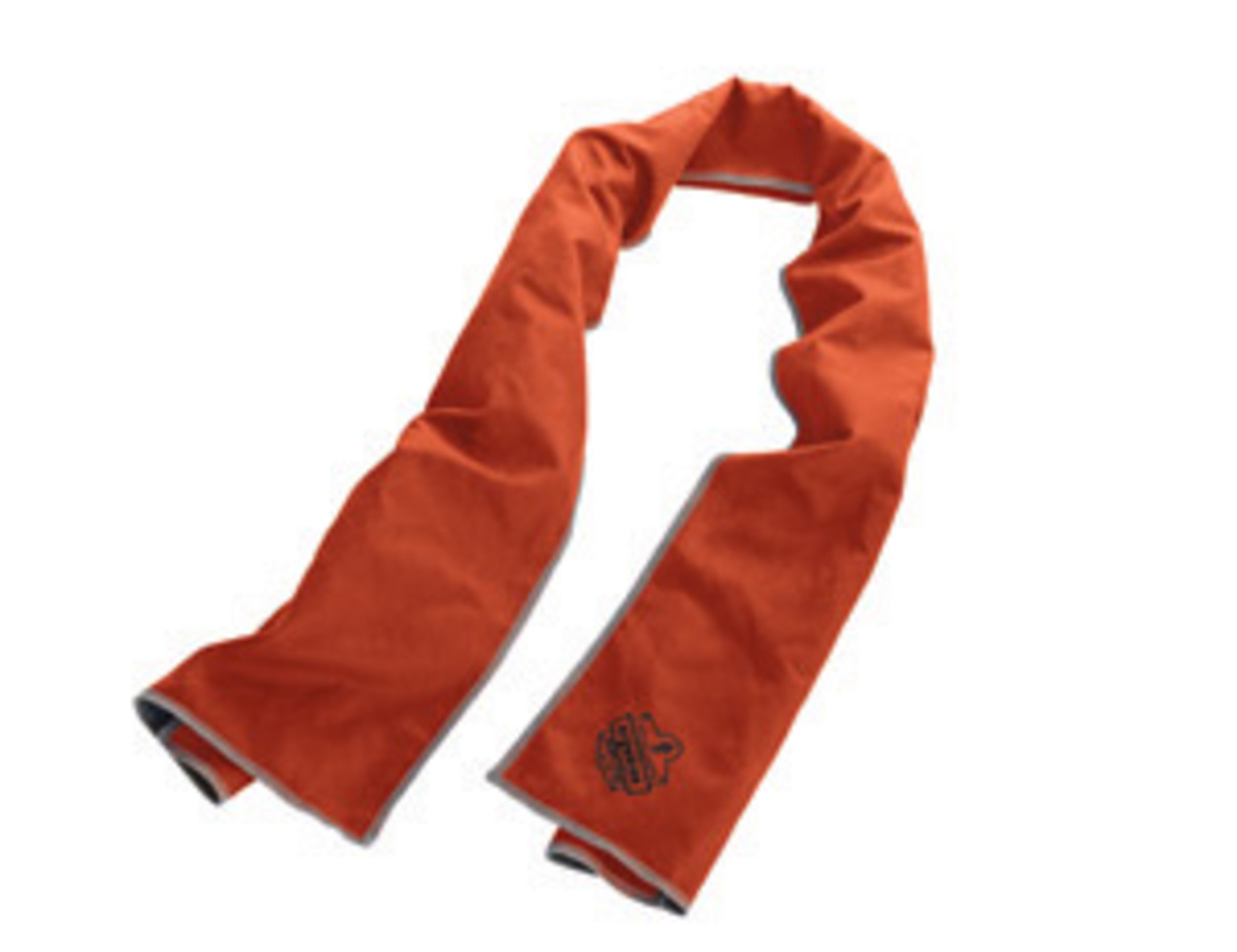 Ergodyne Orange ChillIts 6602MF Microfiber Towel E5712661 for sale online at autumn supply