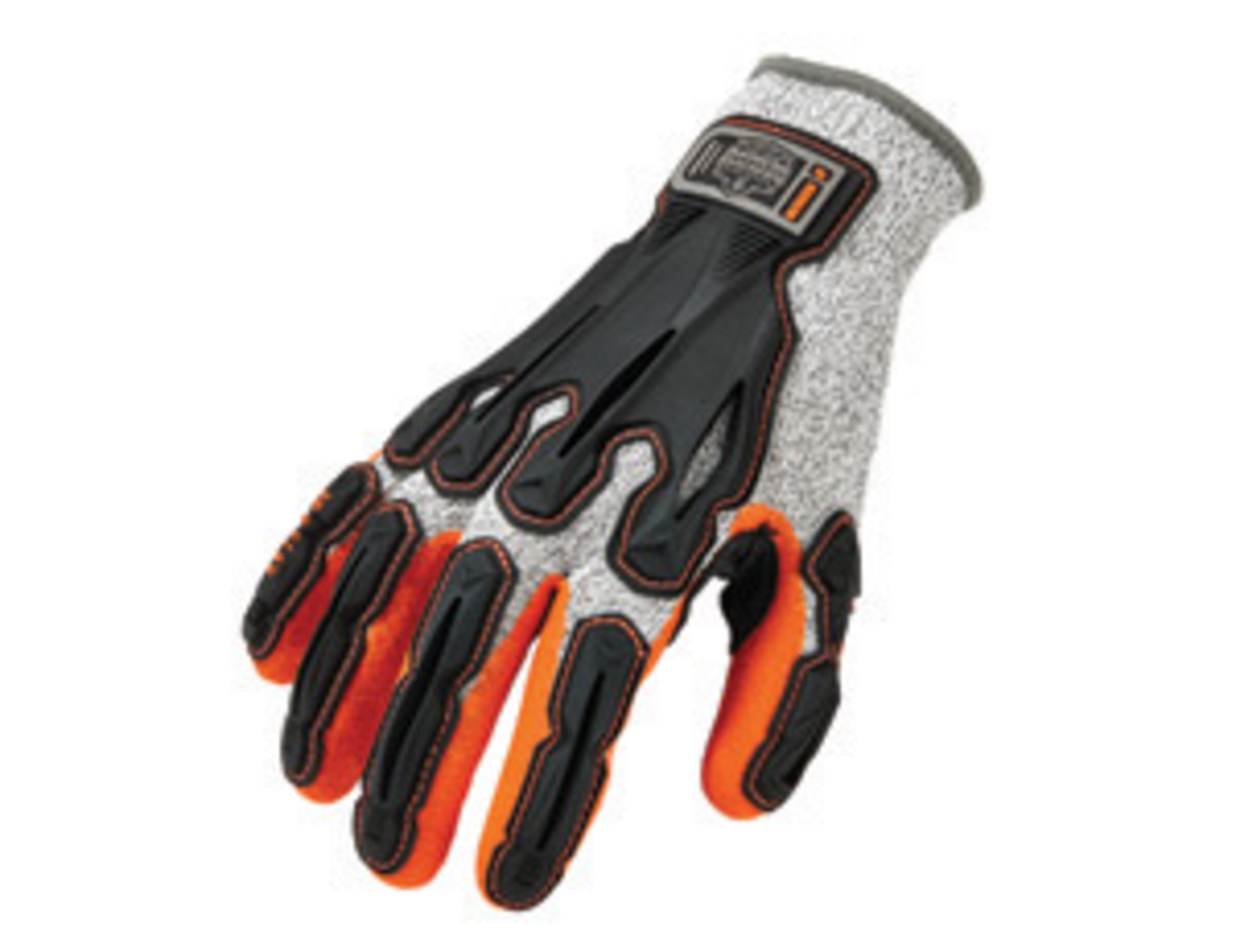 Ergodyne 2X ProFlex® 13 Guage Weight High Performance Polyethylene Knit Cut Resistant Gloves With Foam Nitrile/Molded TPR Armor
