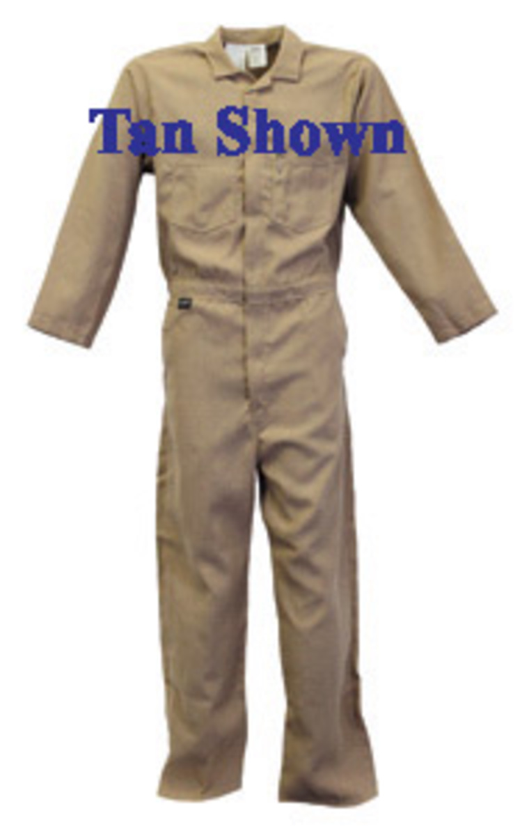 Stanco Safety Products™ Medium Short Royal Blue Nomex® IIIA Arc Rated Flame Resistant Coveralls With Concealed 2-Way Front Zippe