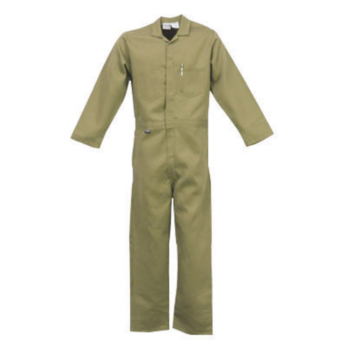 Stanco Safety Products™ Size 4X Tan Indura® UltraSoft® Arc Rated Flame Resistant Coveralls With Front Zipper Closure