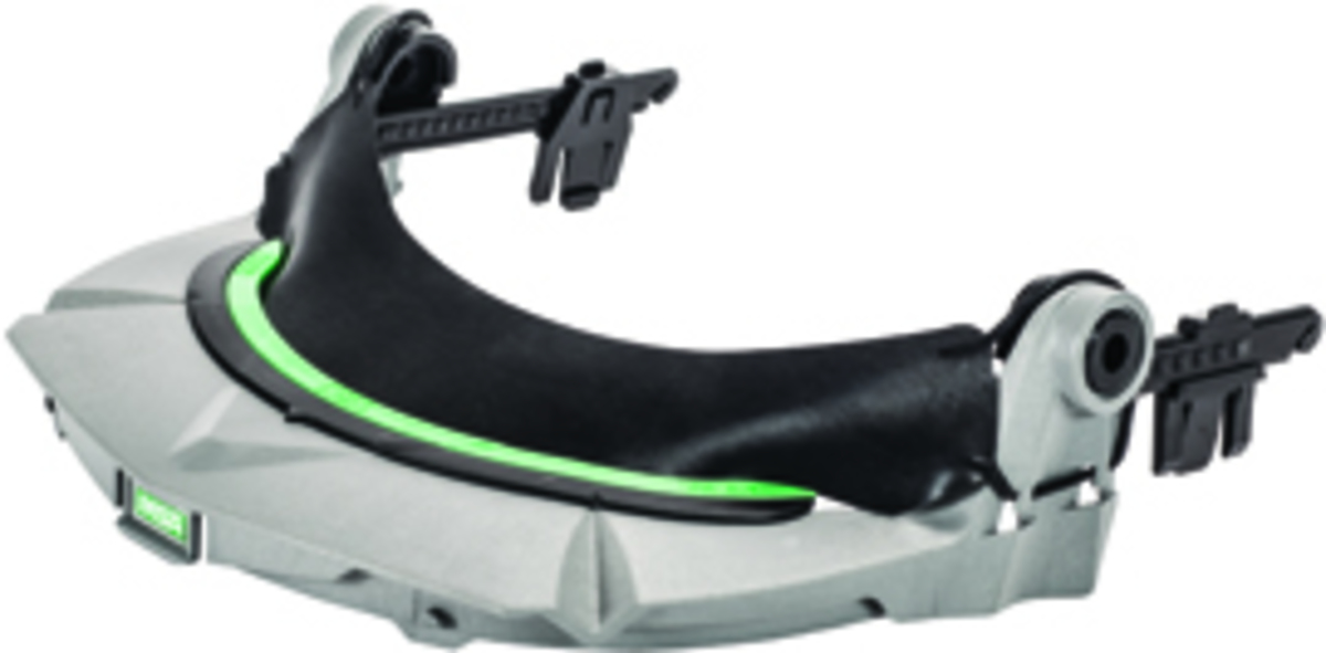 MSA Gray Polycarbonate VGard 3 Point Visor Frame MSA10115821 for sale online at autumn supply