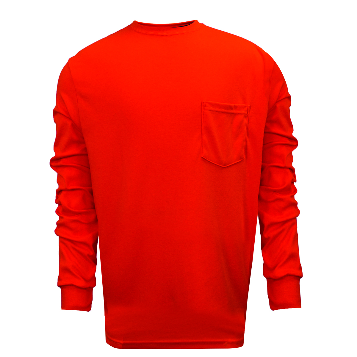 National Safety Apparel X-Large Orange FR Classic Cotton™ Long Sleeve Flame Resistant T-Shirt National Safety Apparel X-Large Orange FR Classic Cotton™ Long Sleeve Flame Resistant T-Shirt