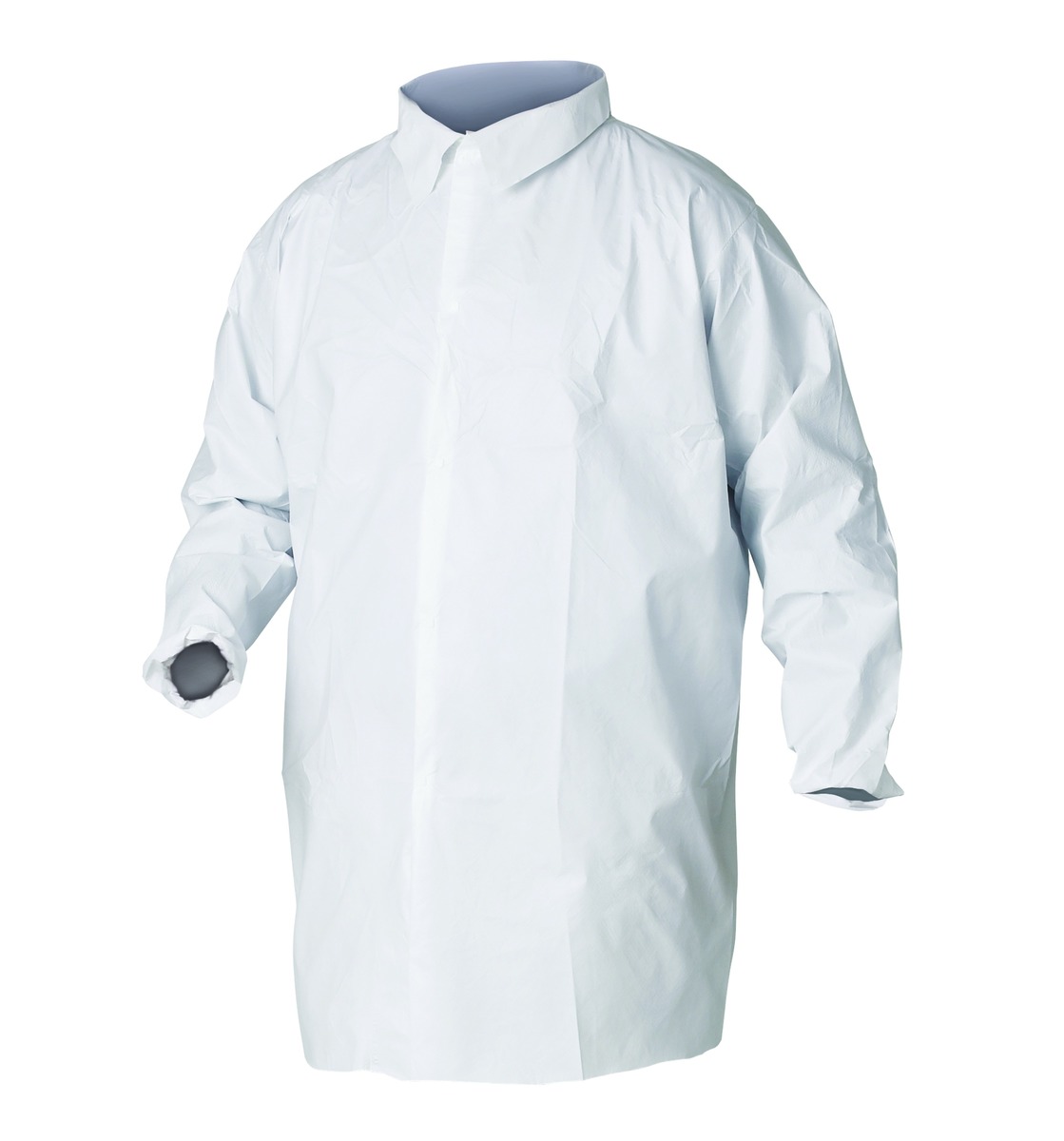 Kimberly-Clark Professional* X-Large White KleenGuard* A20 SMS Disposable Lab Coat/Lab Jacket (Availability restrictions apply.)