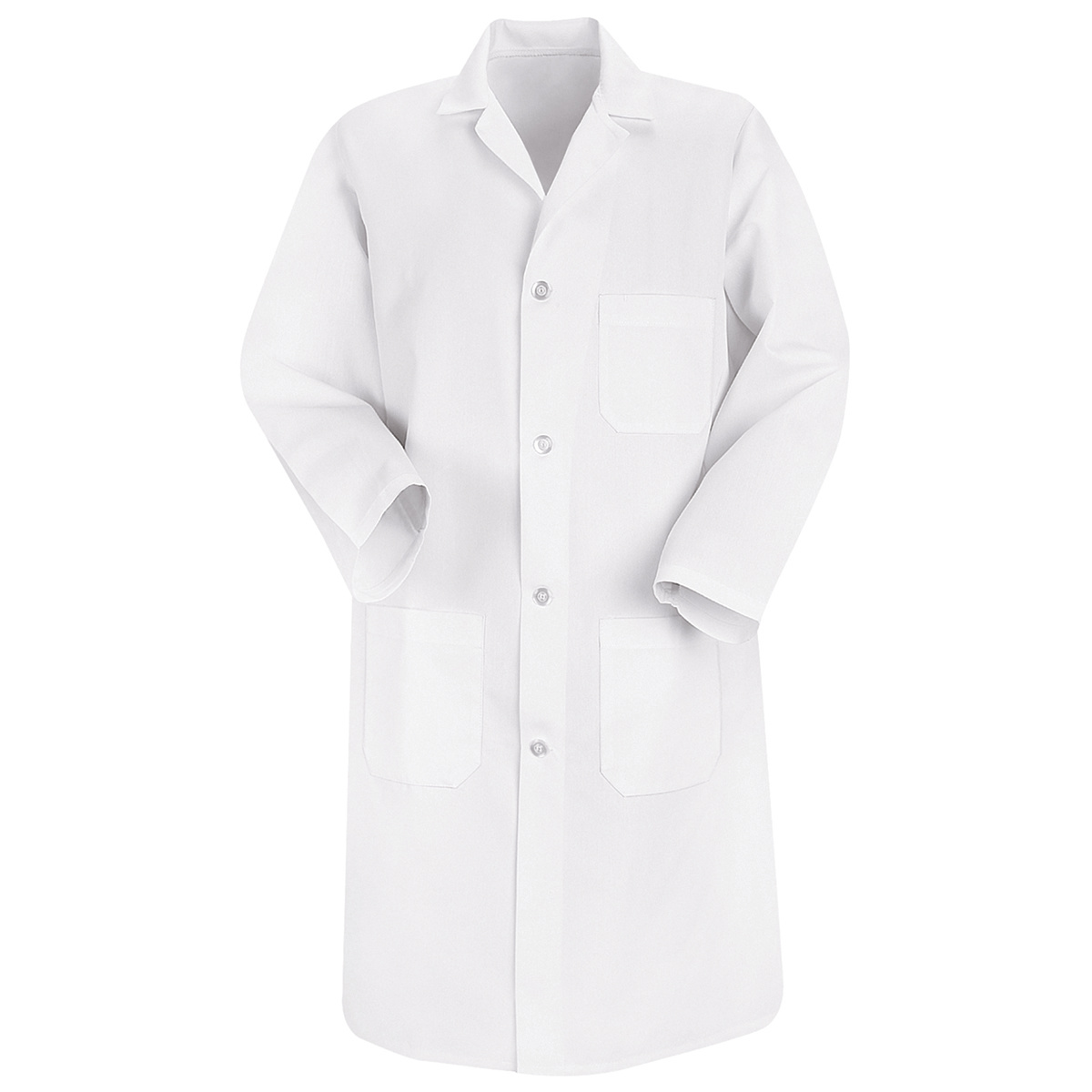 Red Kap LargeRegular White PolyesterCotton Jacket Wit R305700WHRGL for sale online at autumn supply